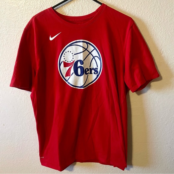 Nike Other - Nike NBA Philadelphia 76ers Team Logo Dri-fit Shirt (XL)